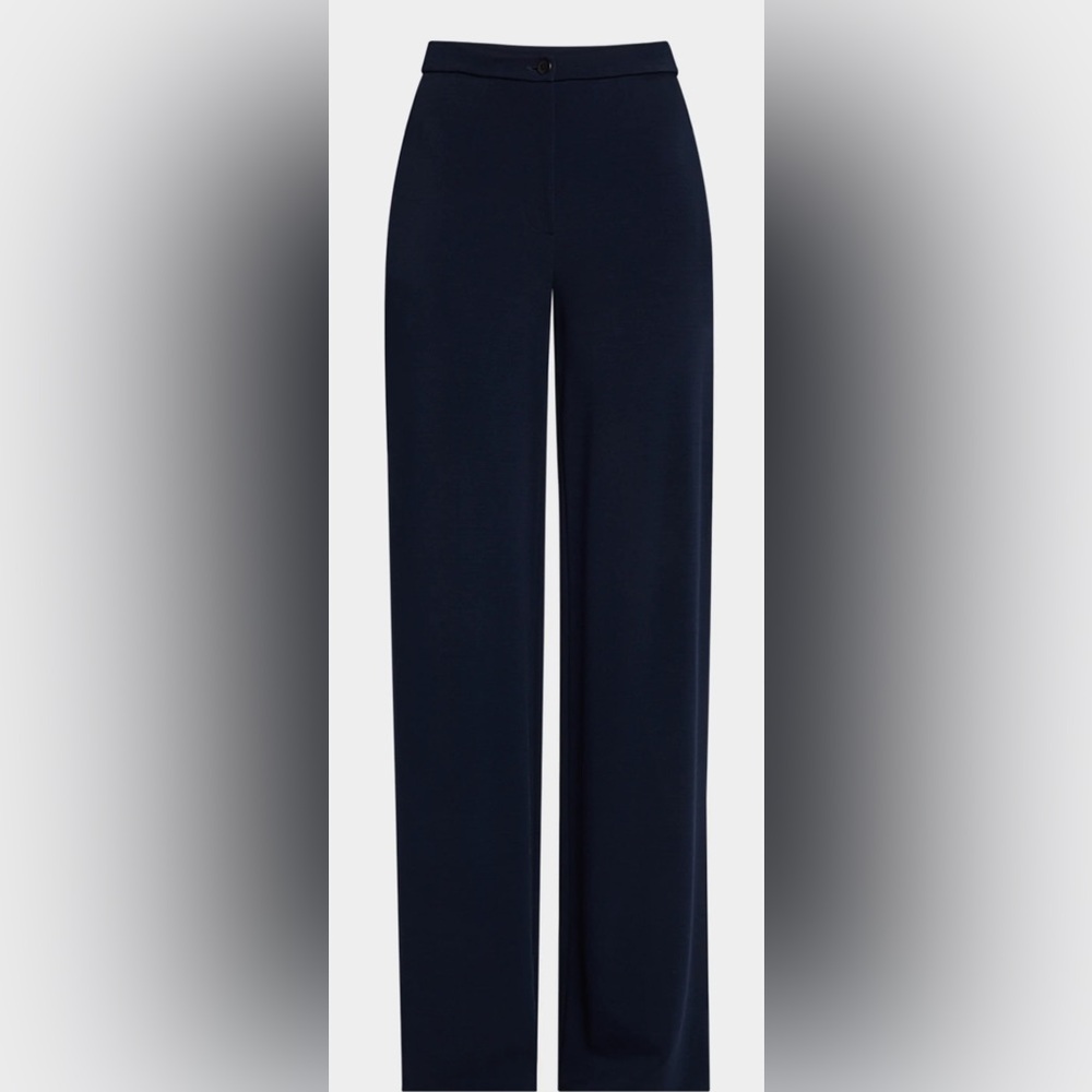 Armani Jeans Black Straight Leg Pants Size XS NWT